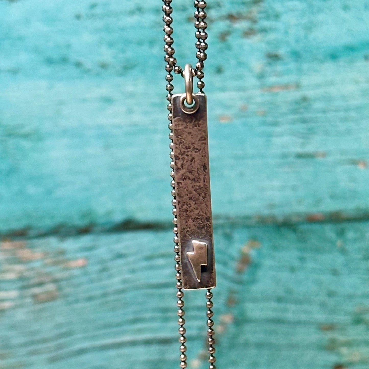 Lightning Tag Necklace