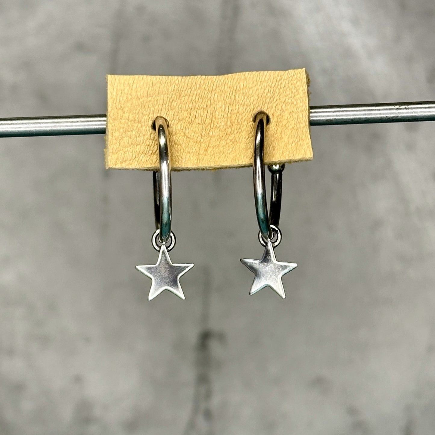 Luu Star Hoop Earrings