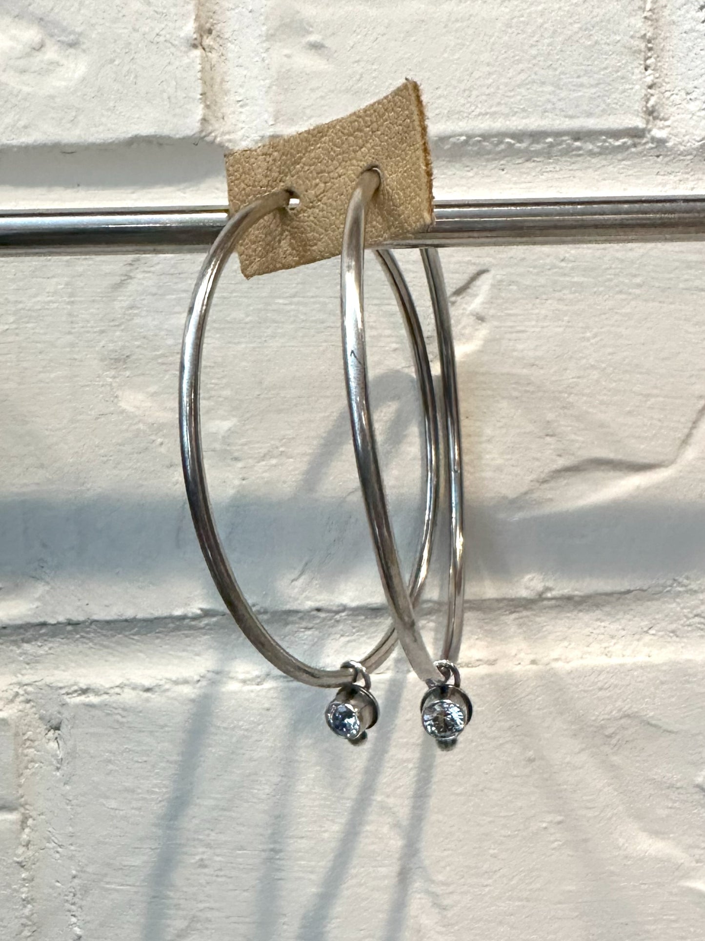 Rock Star Infinity Hoop Earrings